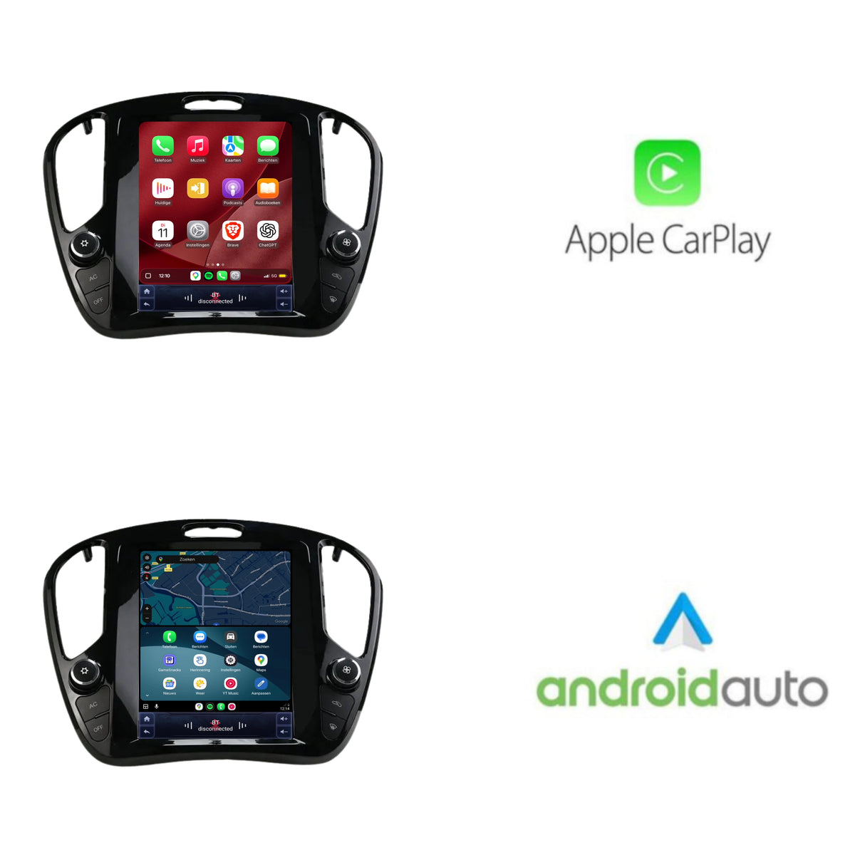Nissan Juke CarPlay & Android Auto radio | 2010 t/m 2019 | 9.7 inch | Android 15 | CTX-7421
