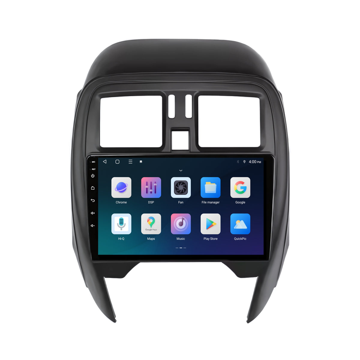 Nissan Micra CarPlay & Android Auto Radio | 2013 bis 2017 | 9 Zoll | Android 15