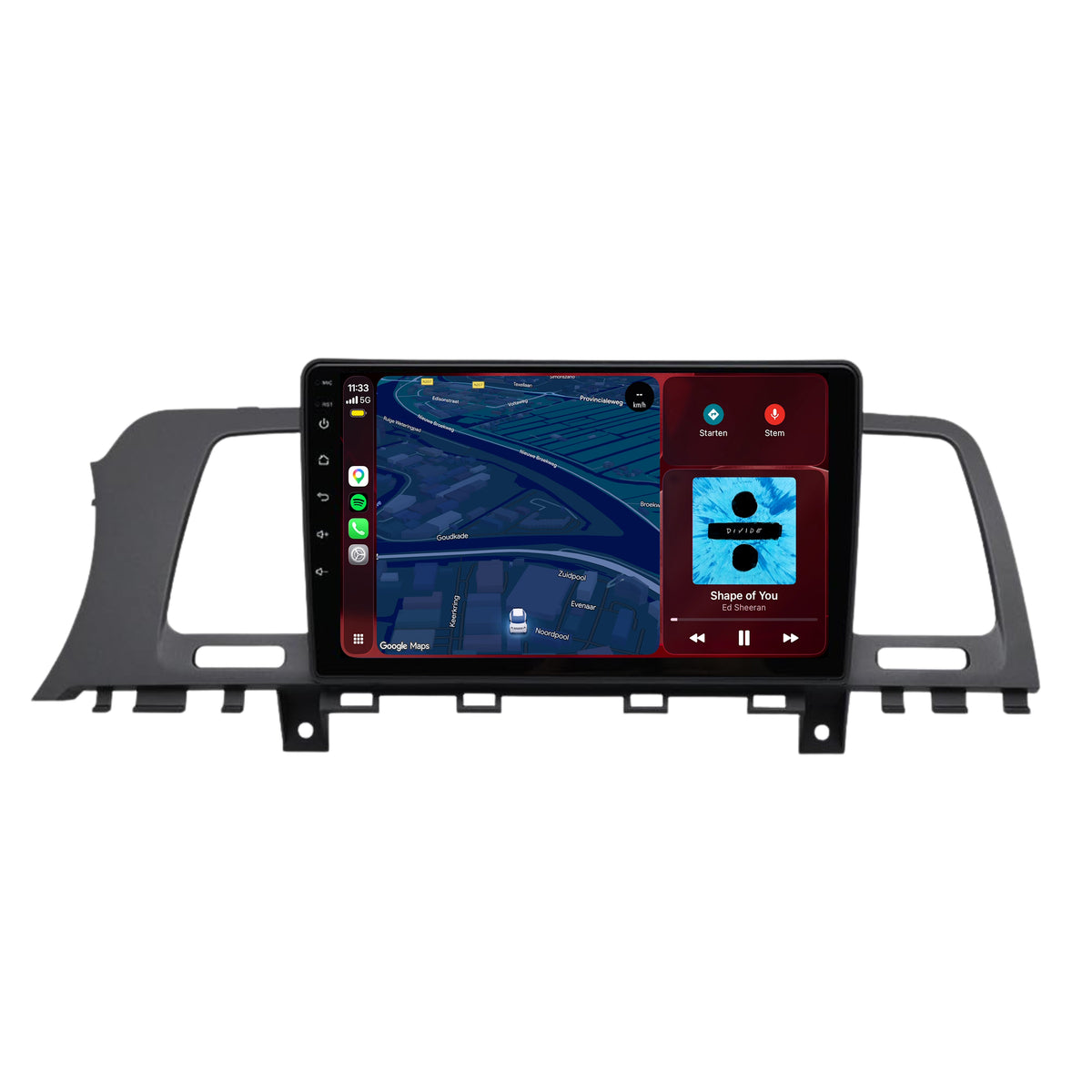Autoradio CarPlay & Android Auto per Nissan Murano Z51 | 2008-2016 | 9 pollici | Android 15 | CTX-7385