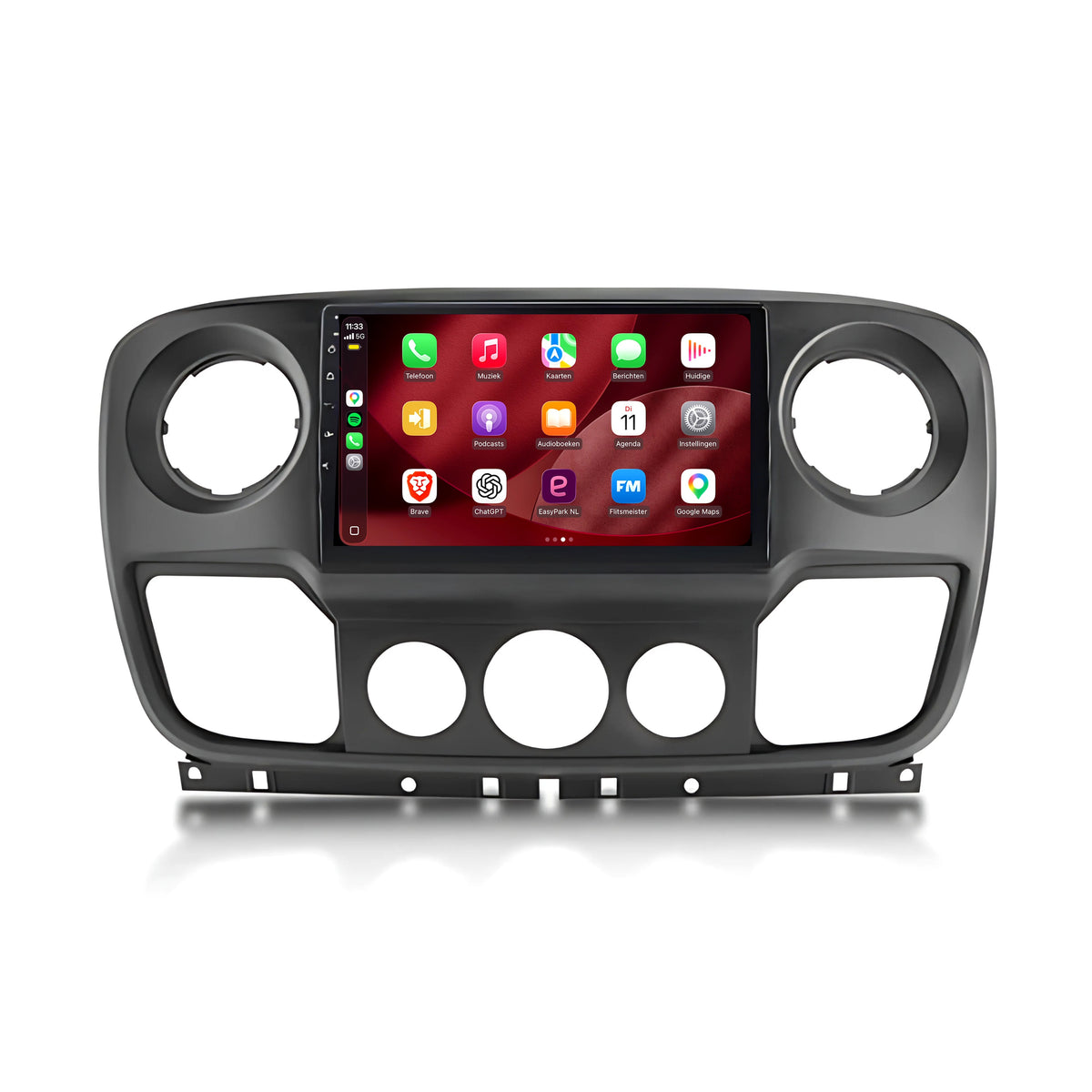 Opel Movano CarPlay & Android Auto radio | 2010 t/m 2021 | 10 inch | Android 15