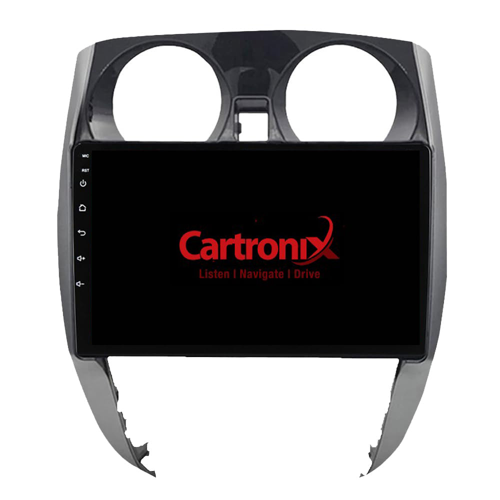 Nissan Note CarPlay & Android Auto radio | 2013 t/m 2017 | 9 inch | Android 15 | Grijs | CTX-7140