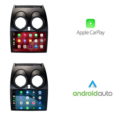 Nissan Qashqai CarPlay & Android Auto radio | 2007 t/m 2013 | 9 inch | Android 15