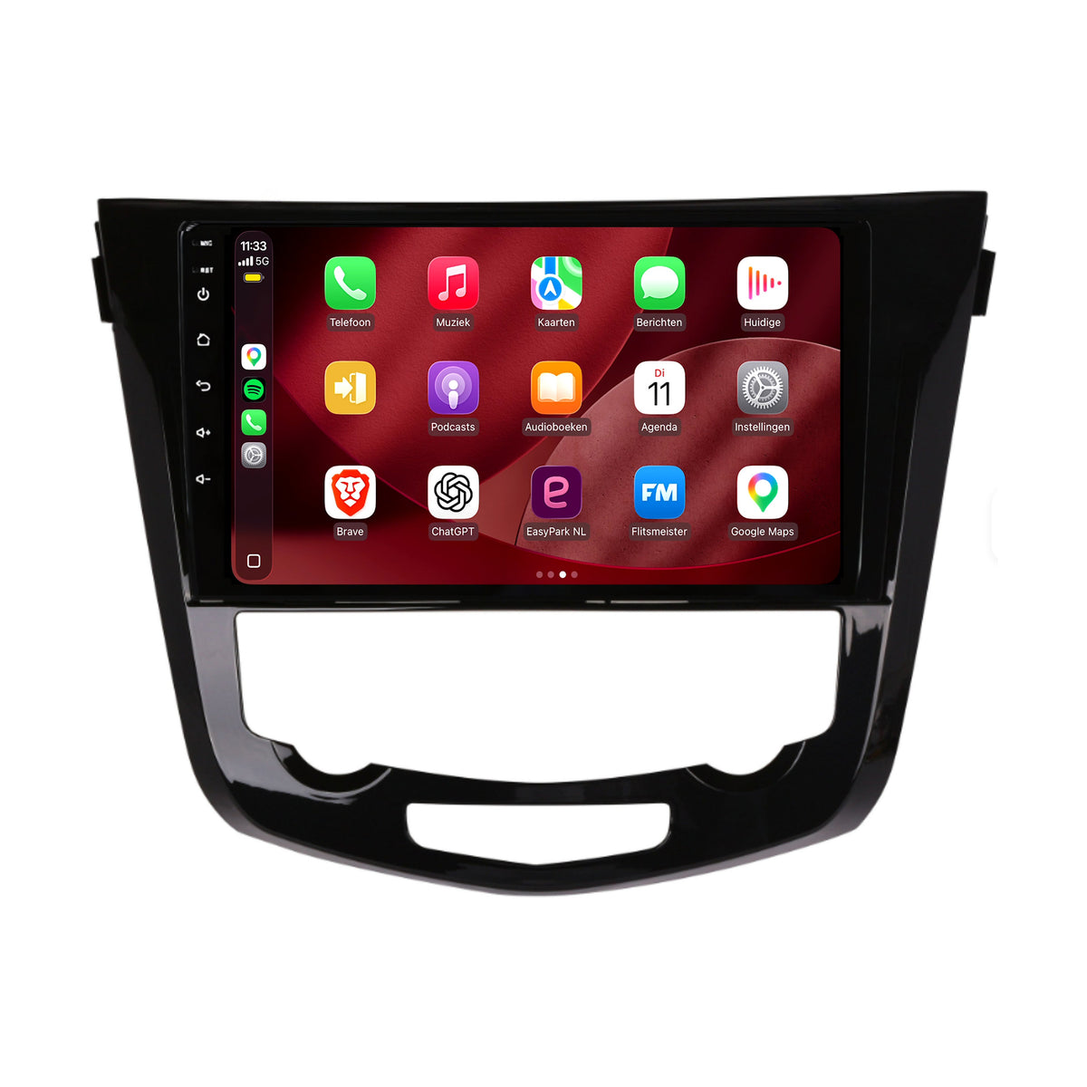 Radio CarPlay & Android Auto do Nissan X-Trail | 2014-2021 | 10 cali | Android 15 | Z fabryczną nawigacją | CTX-7107