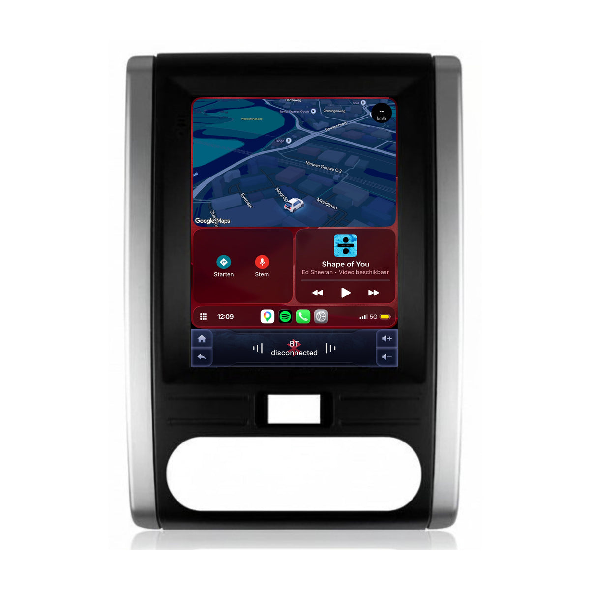 Autoradio CarPlay & Android Auto per Nissan X-Trail | 2008-2012 | 9,7 pollici | Android 15 | CTX-7422