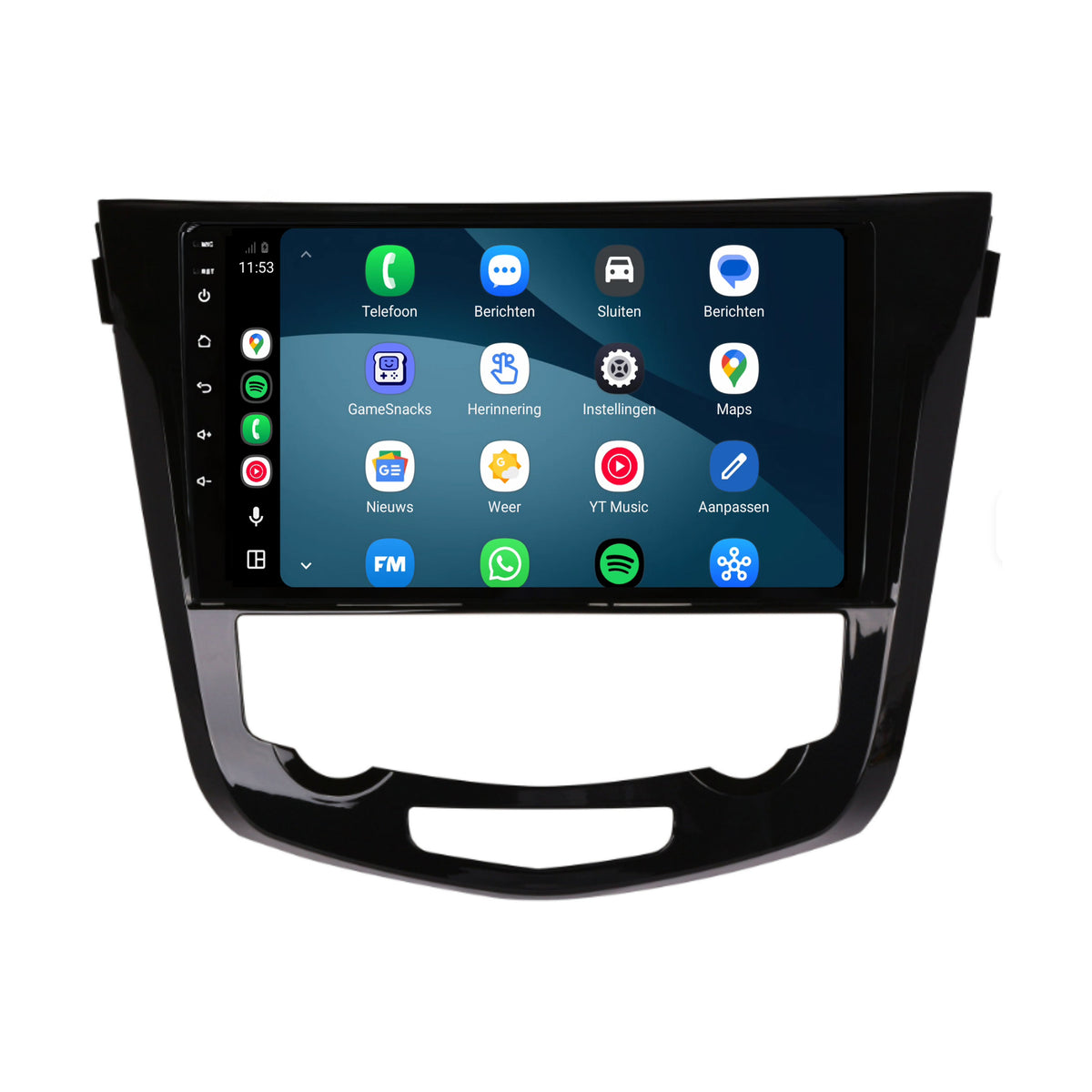 Radio CarPlay & Android Auto do Nissan X-Trail | 2014-2021 | 10 cali | Android 15 | Z fabryczną nawigacją | CTX-7107