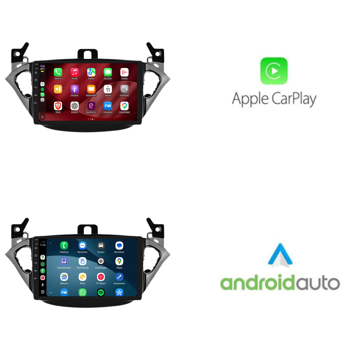 Autoradio CarPlay & Android Auto pour Opel Adam | 2014 à 2019 | 9 pouces | Android 15 | CTX-7382