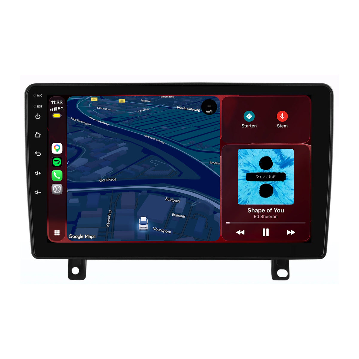 Radio z CarPlay i Android Auto do Opel Astra H | 2005–2014 | 9 cali | Android 15 | CTX-7430
