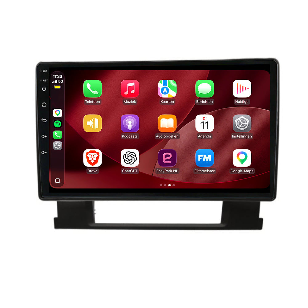 Opel Astra J CarPlay & Android Auto radio | 2009 to 2016 | 9 inch | Android 15 | Black | CTX-7407