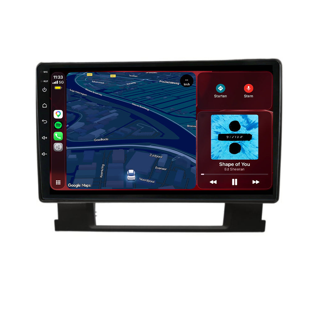 Opel Astra J CarPlay & Android Auto radio | 2009 to 2016 | 9 inch | Android 15 | Black | CTX-7407