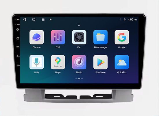 Radio con CarPlay y Android Auto para Opel Astra J | 2009 a 2016 | 9 pulgadas | Android 15 | Plata | CTX-7280