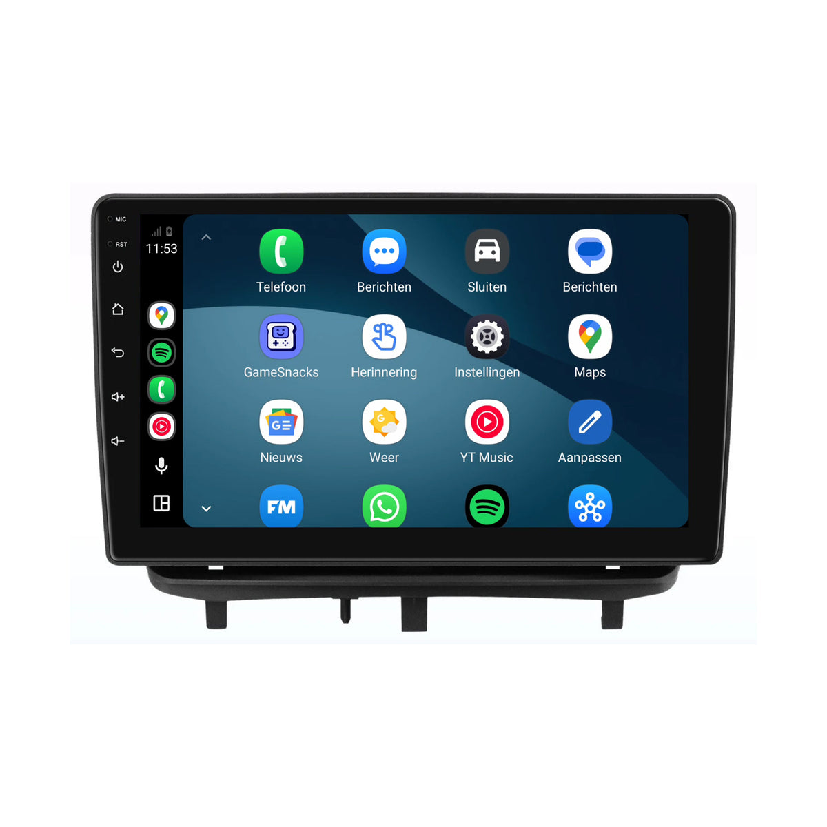 Opel Corsa D CarPlay & Android Auto radio | 2006 t/m 2013 | 9 inch | Android 15 | CTX-7428