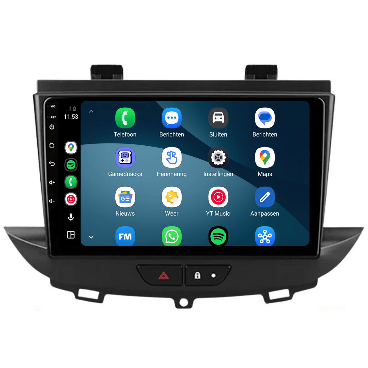 Opel Crossland CarPlay & Android Auto Radio | 2016 bis 2020 | 9 Zoll | Android 15 | CTX-7330