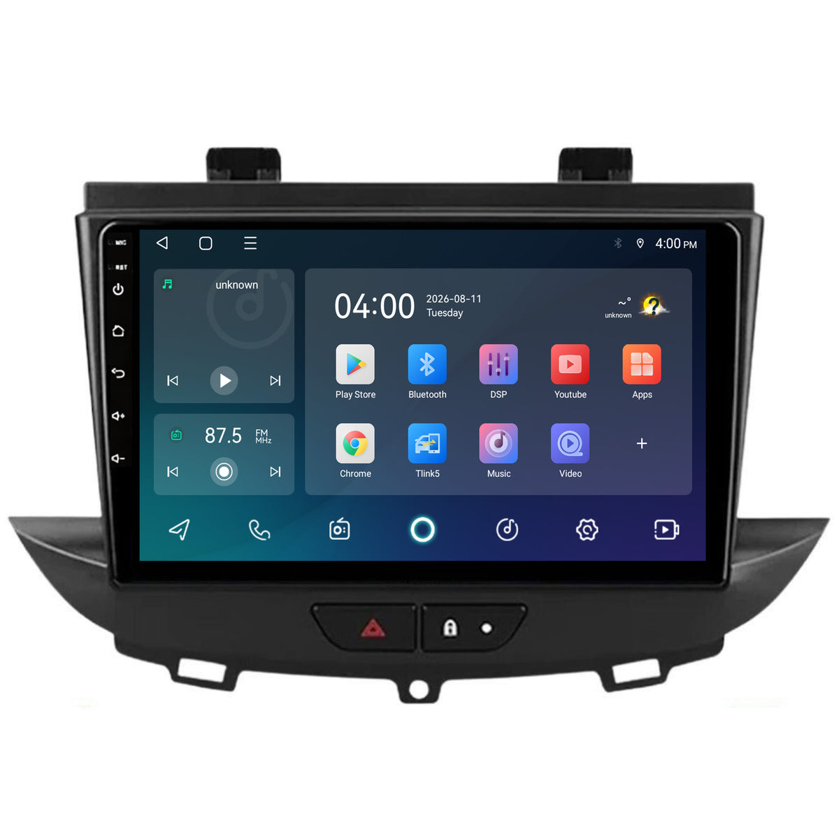 Opel Crossland CarPlay & Android Auto Radio | 2016 bis 2020 | 9 Zoll | Android 15 | CTX-7330