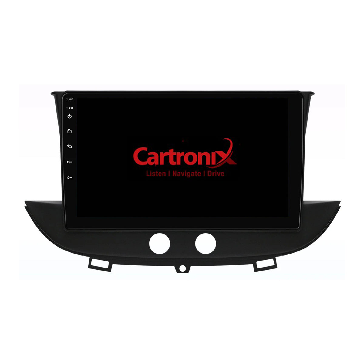 Opel Grandland X CarPlay & Android Auto radio | 2016 t/m 2020 | 9 inch | Android 15 | Originele knoppen blijven (slot & alarmlichten) | CTX-7463