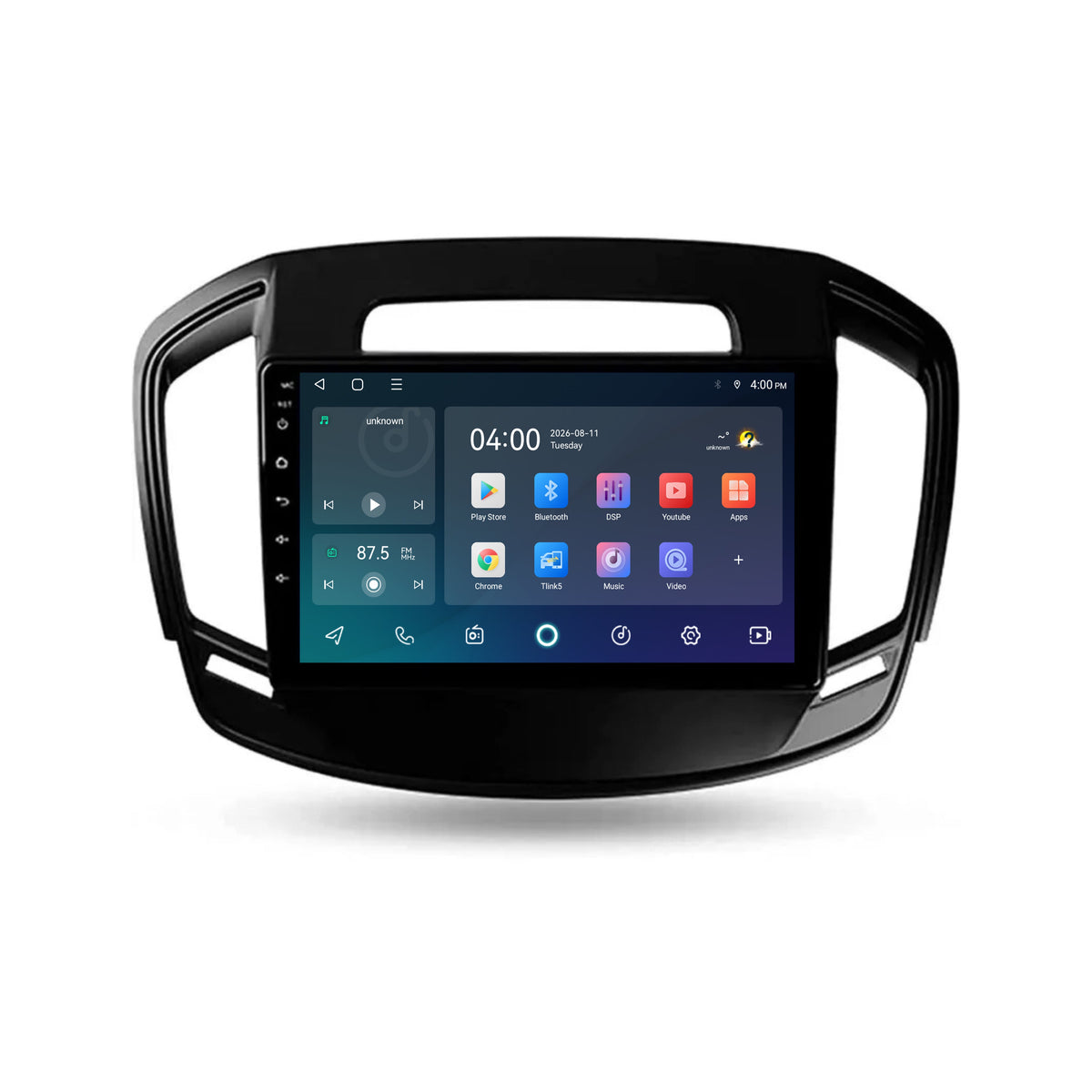 Opel Insignia CarPlay & Android Auto Radio | 2008 bis 2013 | 9 Zoll | Android 15 | Klavierlack schwarz | CTX-7279