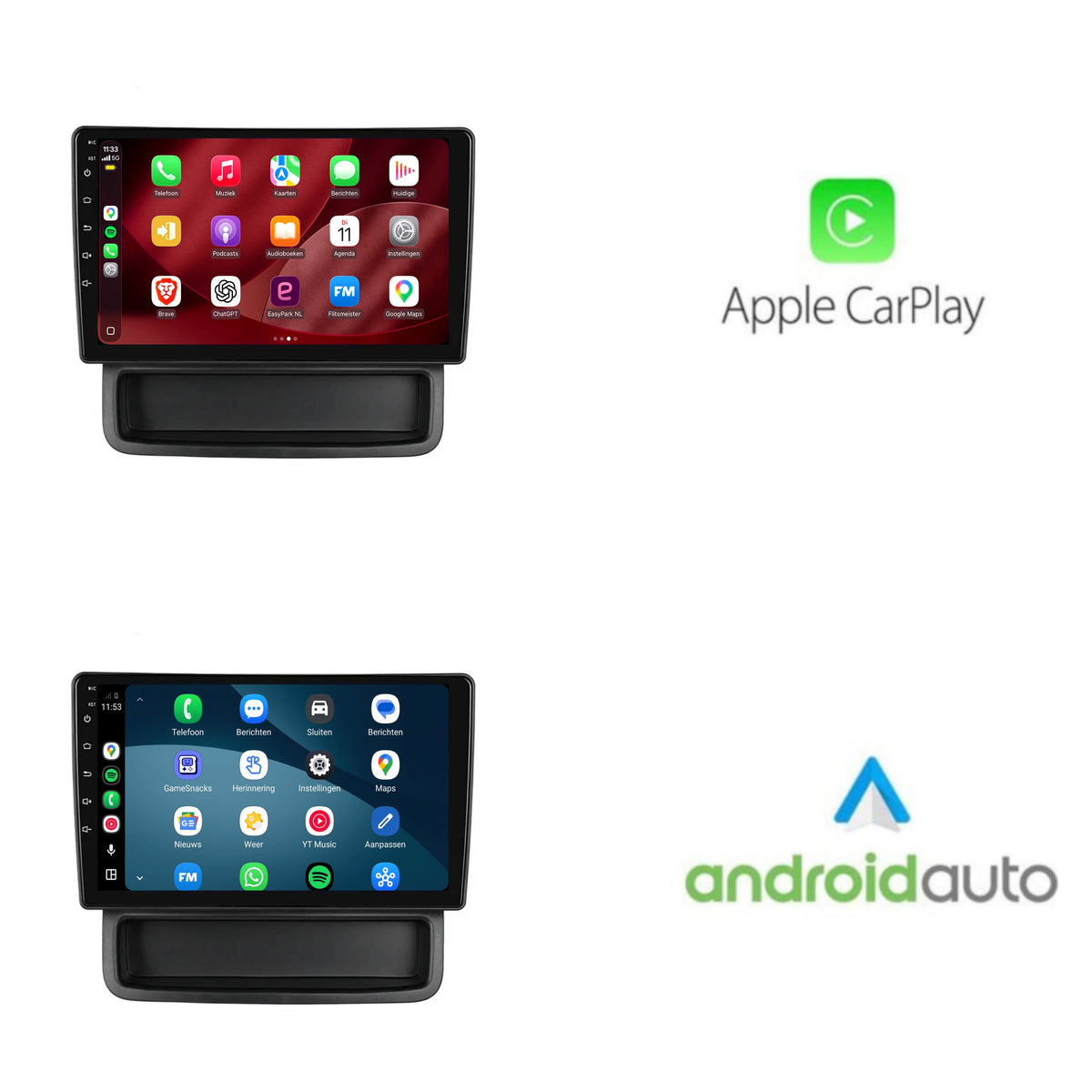 Renault Trafic II CarPlay & Android Auto radio | 2009 to 2014 | 10 inch | Android 15 | CTX-7267