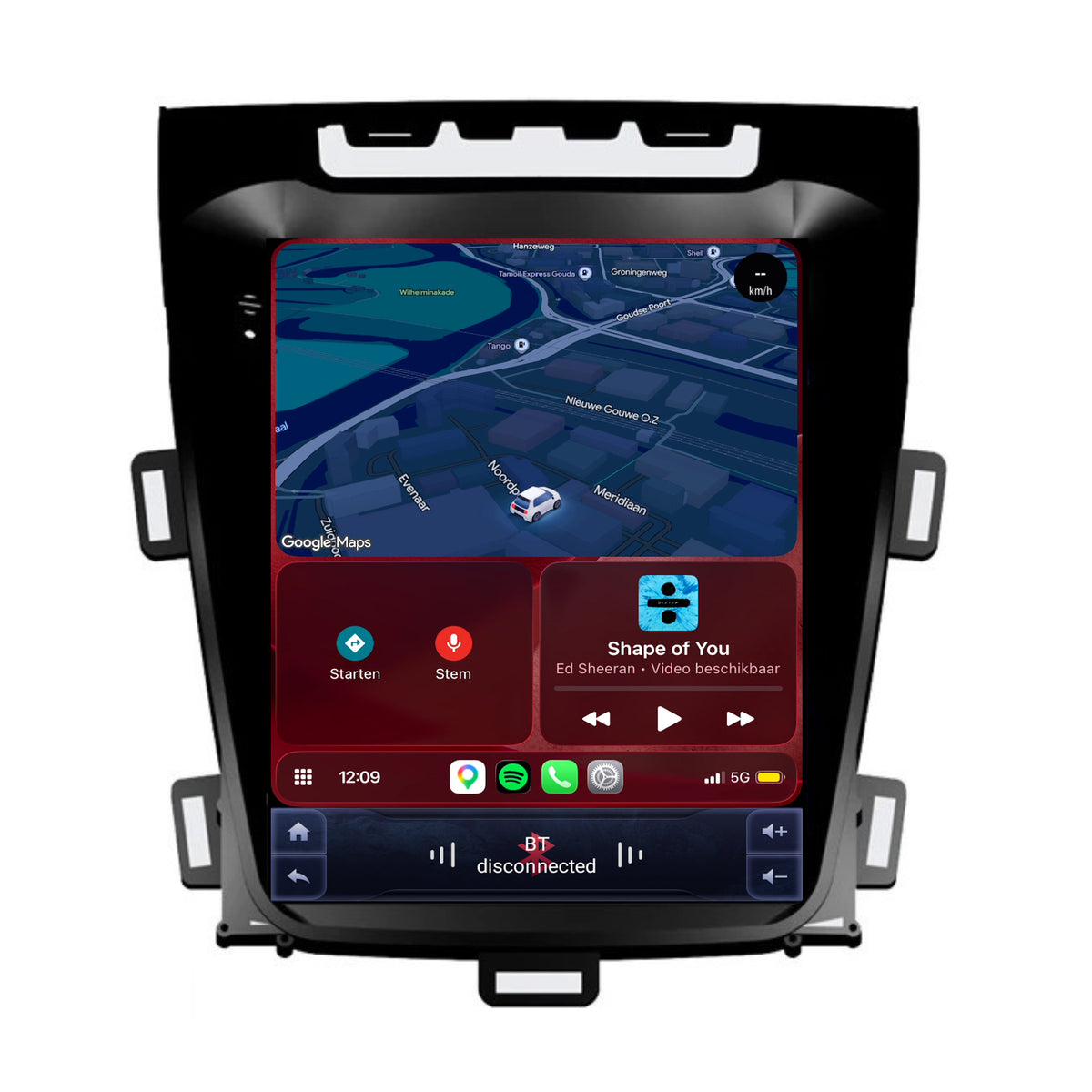 Radio z CarPlay i Android Auto do Opel Zafira C | 2012–2016 | 9,7 cali | Android 15 | CTX-7415