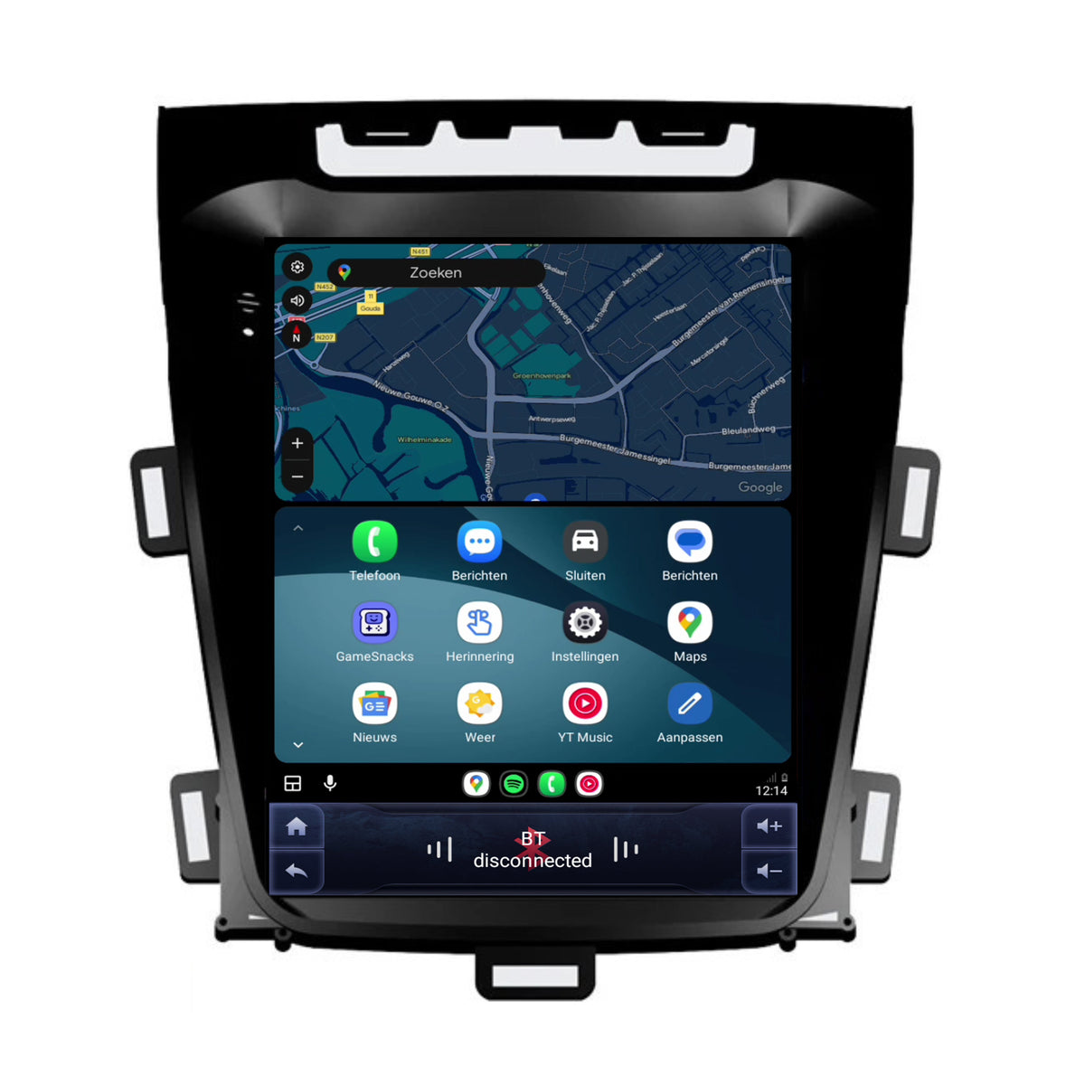Radio z CarPlay i Android Auto do Opel Zafira C | 2012–2016 | 9,7 cali | Android 15 | CTX-7415