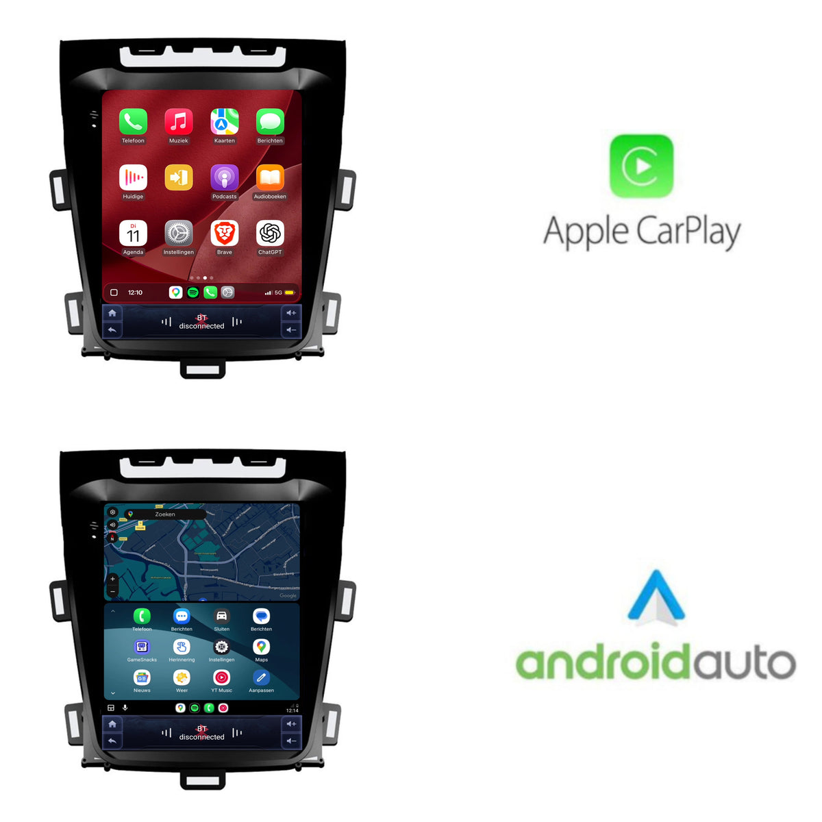 Radio z CarPlay i Android Auto do Opel Zafira C | 2012–2016 | 9,7 cali | Android 15 | CTX-7415