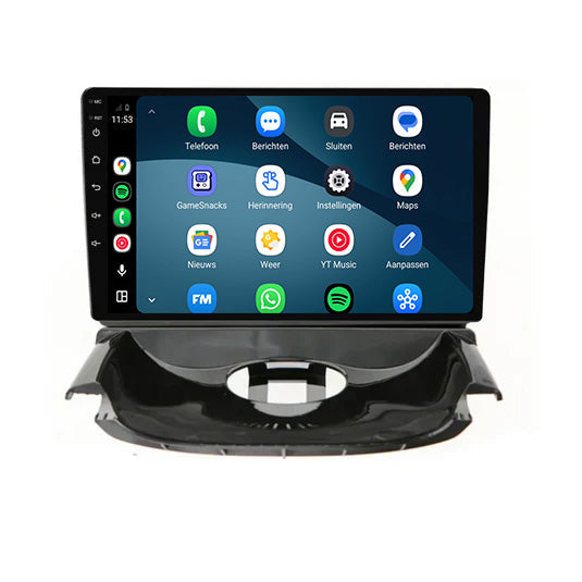 Peugeot 206 & Citroën C2 CarPlay & Android Auto Radio | 2004 bis 2013 | 9 Zoll | Android 15 | CTX-7218