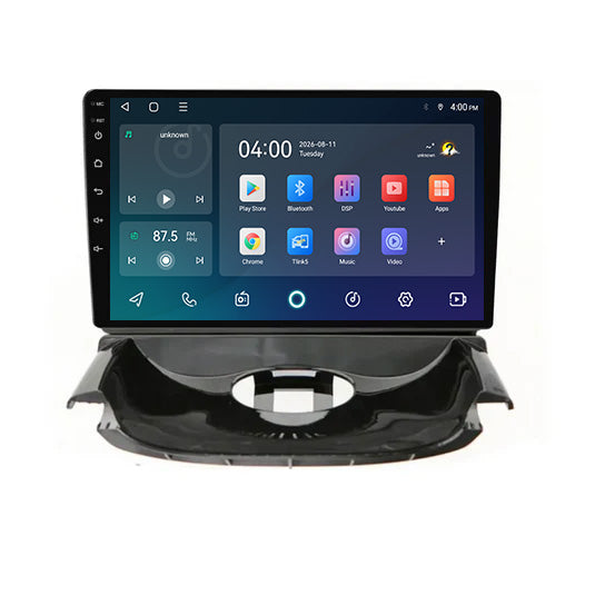 Peugeot 206 & Citroën C2 CarPlay & Android Auto Radio | 2004 bis 2013 | 9 Zoll | Android 15 | CTX-7218