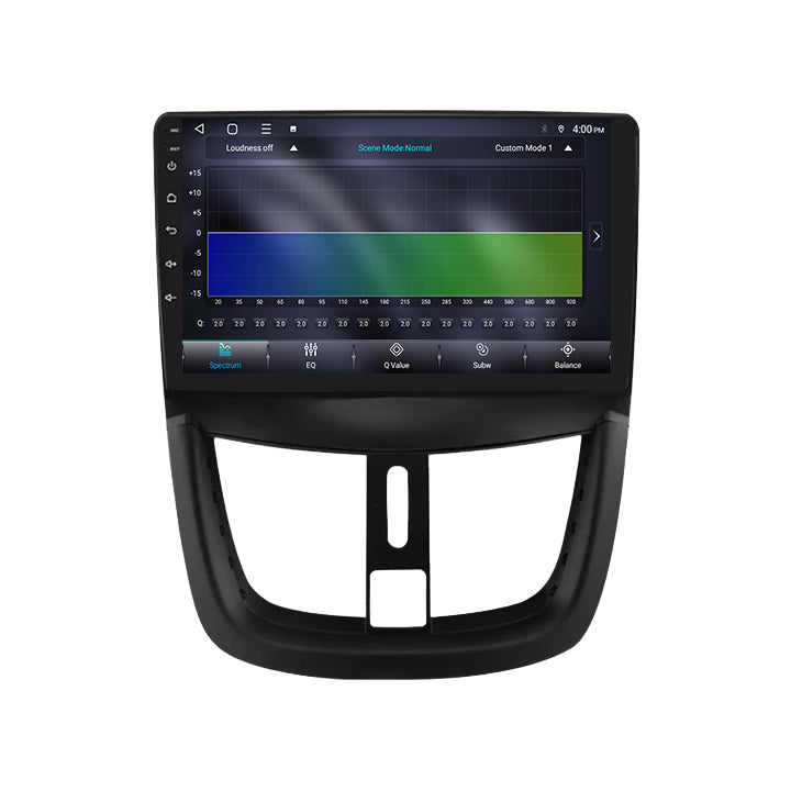 Radio z CarPlay i Android Auto do Peugeot 206+ | 2009–2013 | 9 cali | Android 15 | CTX-7398