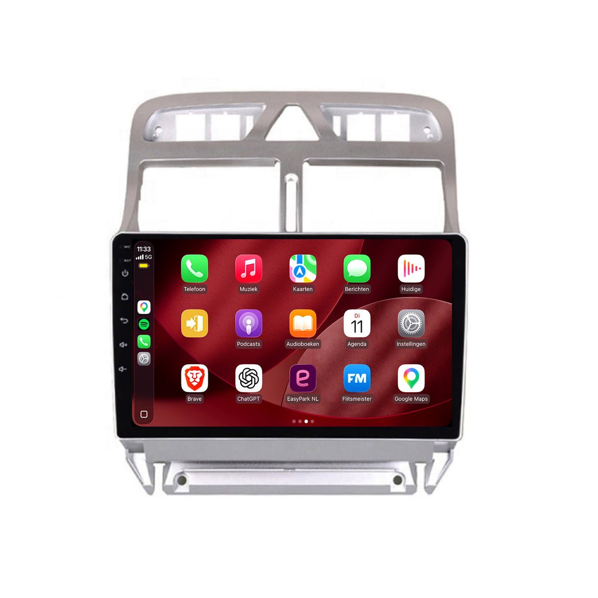 Autoradio CarPlay & Android Auto pour Peugeot 307 | 2001 à 2013 | 9 pouces | Android 15 | CTX-7162