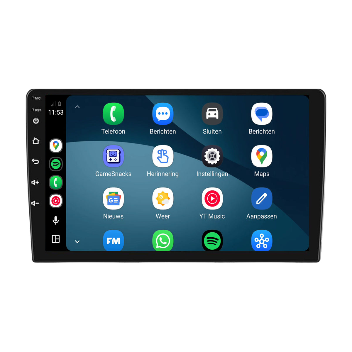 Peugeot 308 CarPlay & Android Auto radio | 2013 t/m 2021 | 9 inch | Android 15