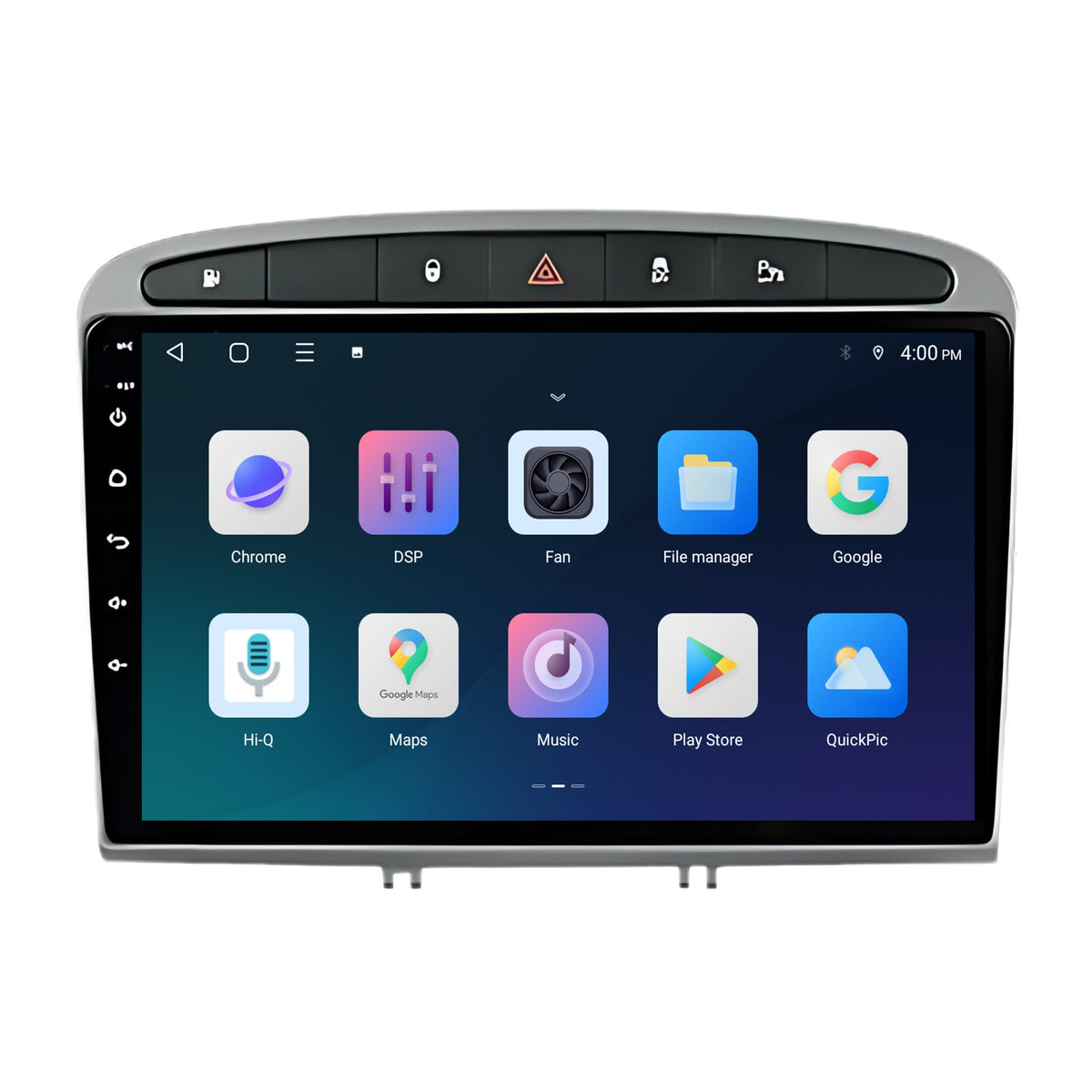 Radio samochodowe CarPlay & Android Auto do Peugeot 308 & 408 | 2007-2020 | 9 cali | Android 15