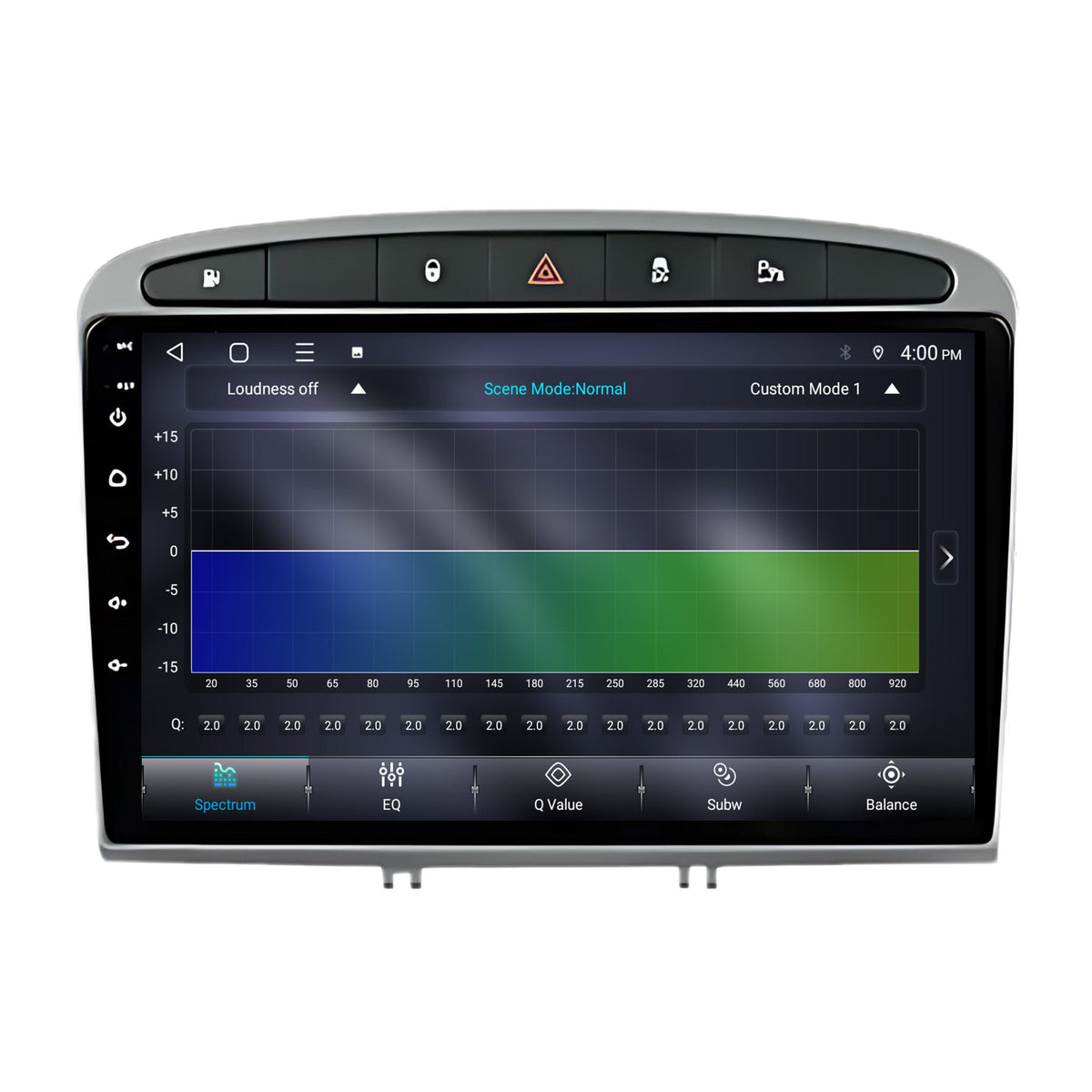 Radio samochodowe CarPlay & Android Auto do Peugeot 308 & 408 | 2007-2020 | 9 cali | Android 15