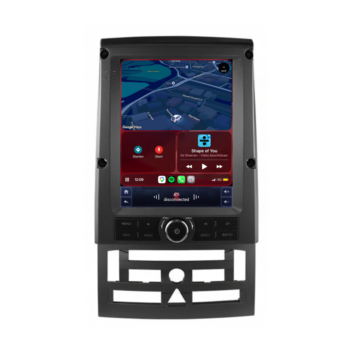 Peugeot 407 CarPlay & Android Auto radio | 2004 t/m 2011 | 9.7 inch | Android 15 | CTX-7425