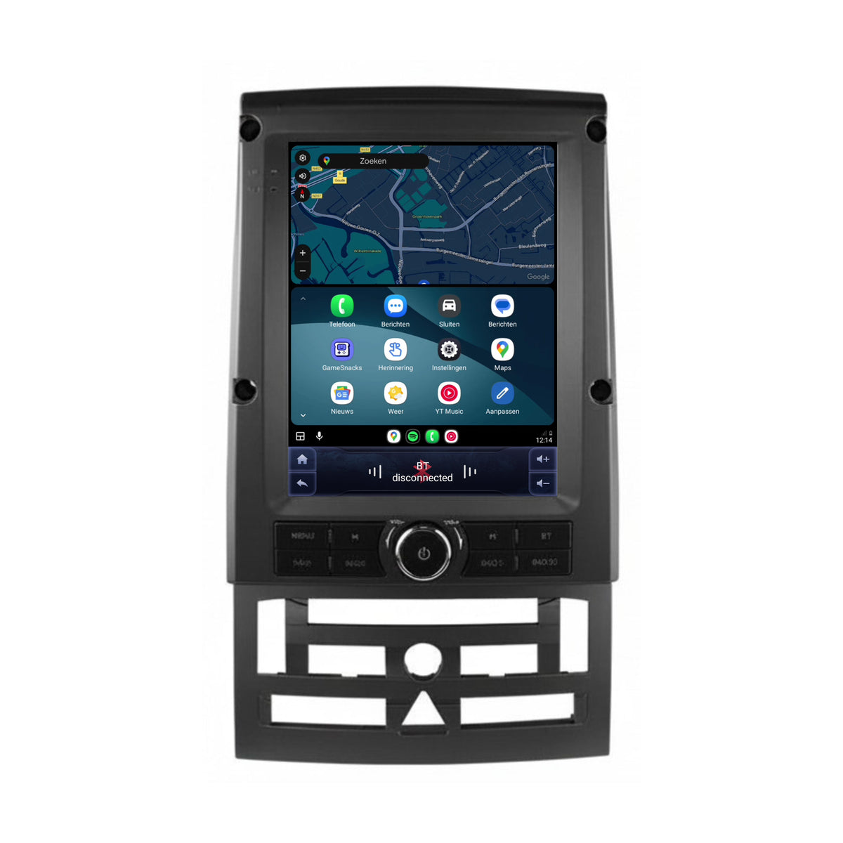 Peugeot 407 CarPlay & Android Auto radio | 2004 t/m 2011 | 9.7 inch | Android 15 | CTX-7425