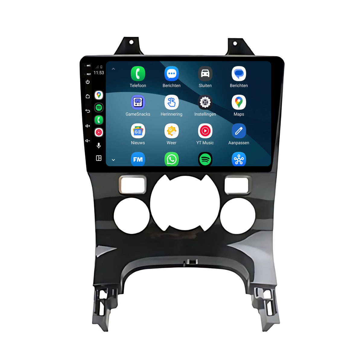 Peugeot 5008 CarPlay & Android Auto Radio | 2009 bis 2016 | 9 Zoll | Android 15 | CTX-7507