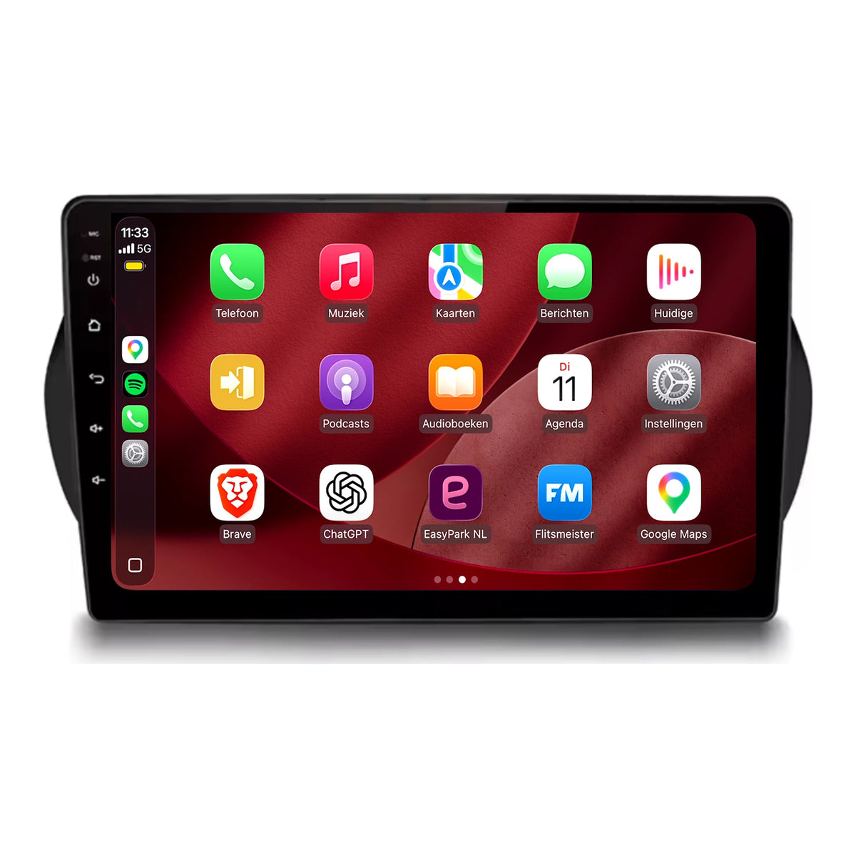 Radio z CarPlay i Android Auto do Peugeot Bipper | 2008–2019 | 9 cali | Android 15