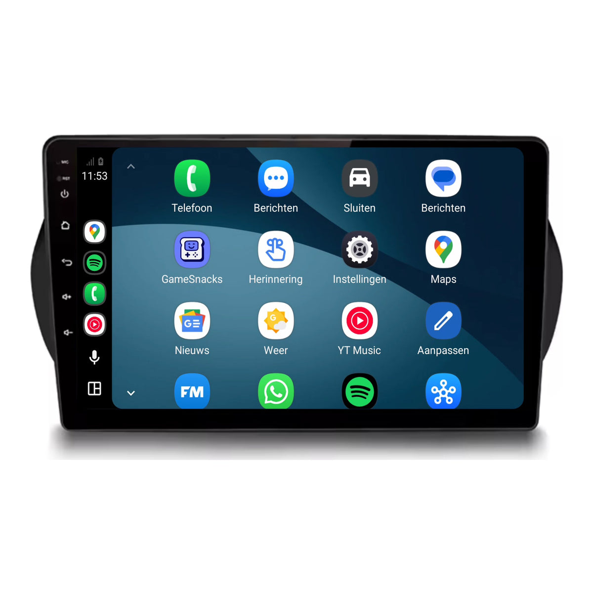 Radio z CarPlay i Android Auto do Peugeot Bipper | 2008–2019 | 9 cali | Android 15