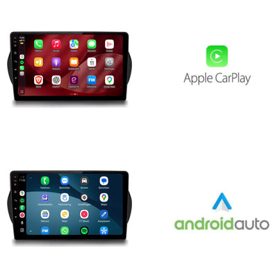 Peugeot Bipper CarPlay & Android Auto Radio | 2008 bis 2019 | 9 Zoll | Android 15
