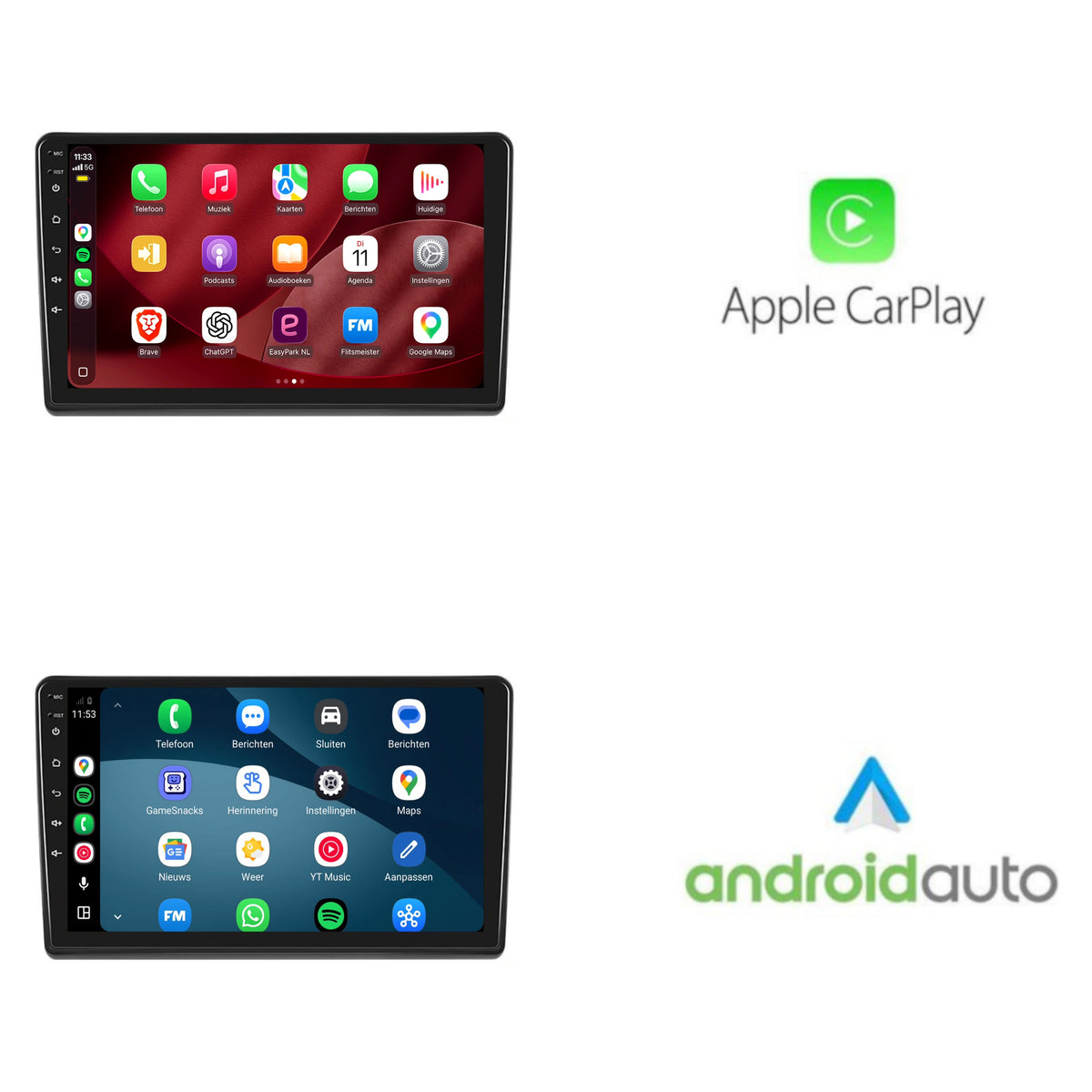 Peugeot Boxer CarPlay & Android Auto radio | 2011 to 2020 | 9 inch | Android 15 | CTX-7148
