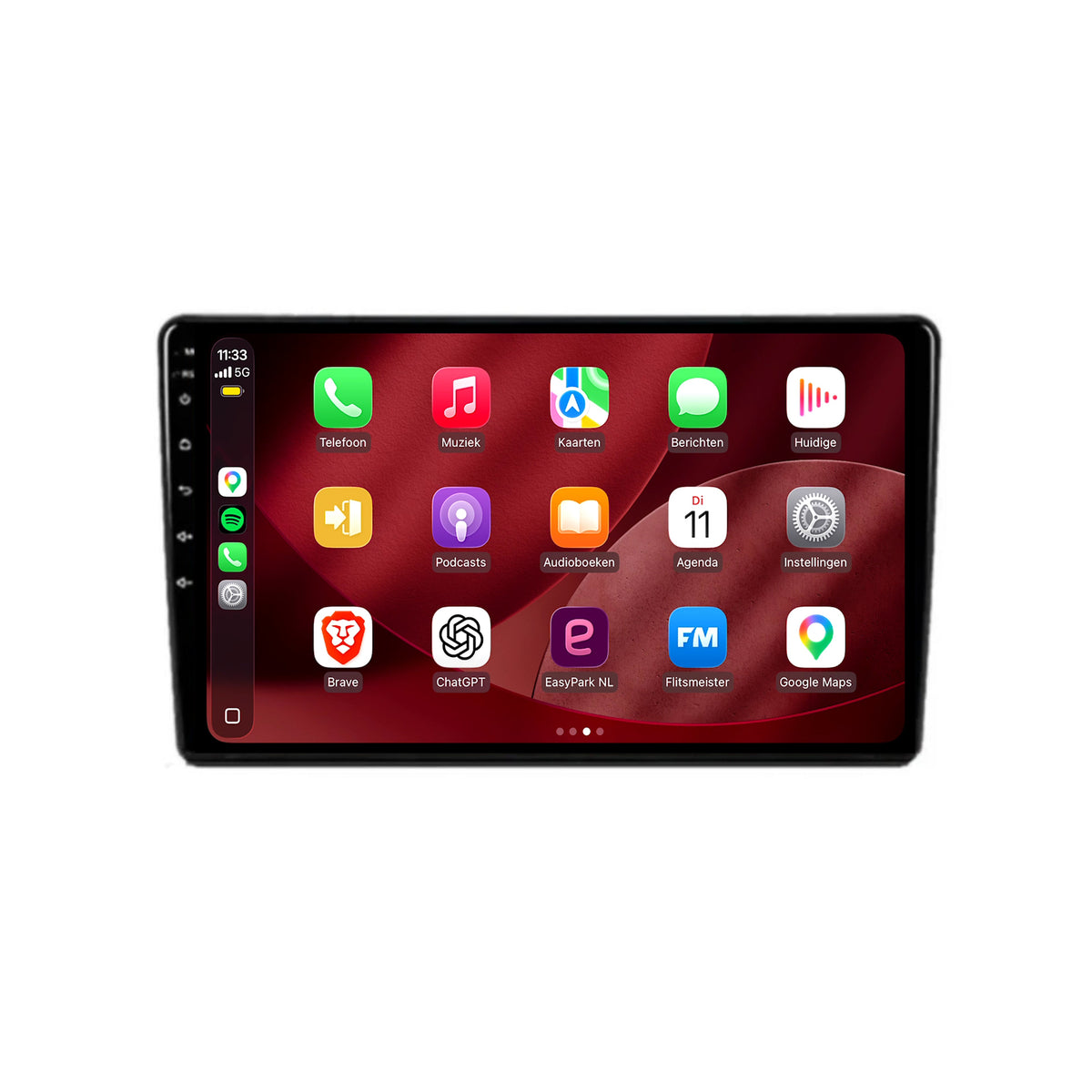 Citroën Berlingo CarPlay & Android Auto radio | 2008 t/m 2018 | 9 inch | Android 15 | CTX-7230
