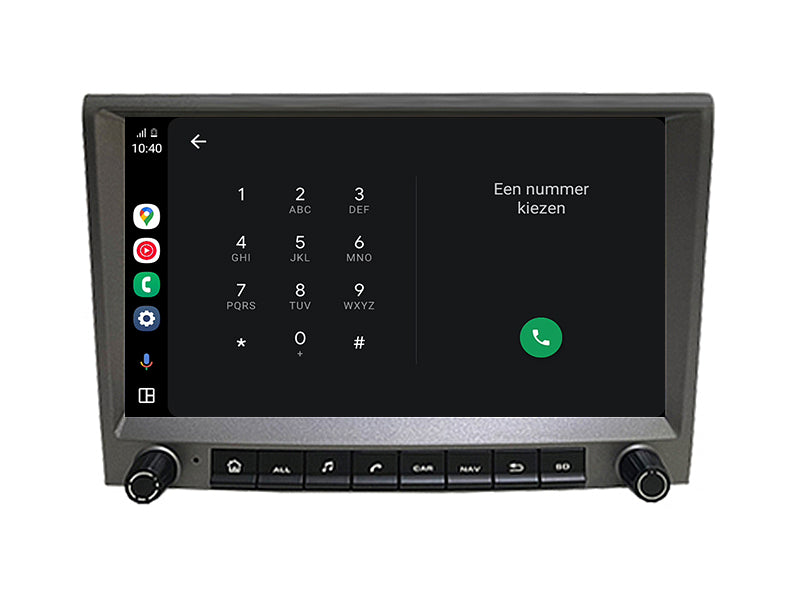 Porsche 911 Cayman Boxster | Radio samochodowe Android 15 | 2005 - 2012 | CarPlay i Android Auto | Szary