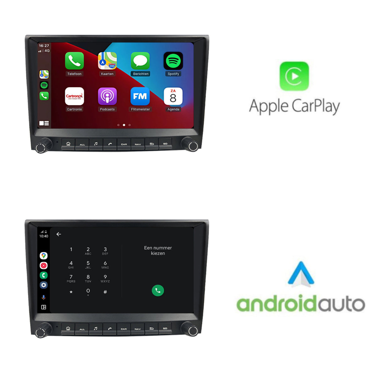 Porsche 911 Cayman Boxster | Android 15 Car Radio | 2005 to 2012 | CarPlay & Android Auto