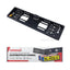 Cartronix RV-400 license plate holder with camera | For Car - Camper - Truck