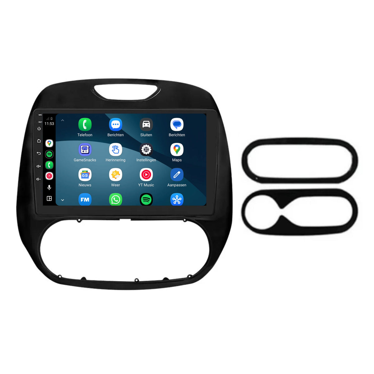 Autoradio CarPlay & Android Auto per Renault Captur | 2017-2019 | 9 pollici | Android 15 | CTX-7246