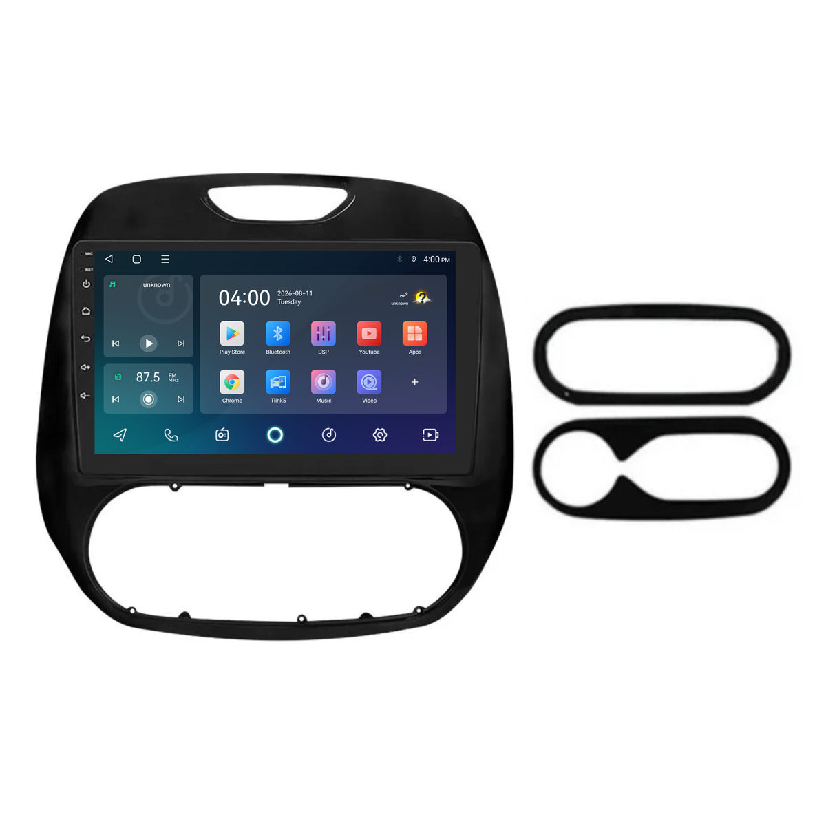 Autoradio CarPlay & Android Auto per Renault Captur | 2017-2019 | 9 pollici | Android 15 | CTX-7246