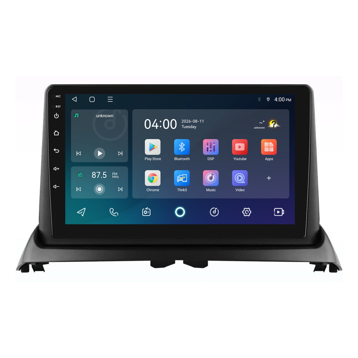 Autoradio CarPlay & Android Auto per Renault Clio 2 | 2005-2012 | 9 pollici | Android 15 | CTX-7433