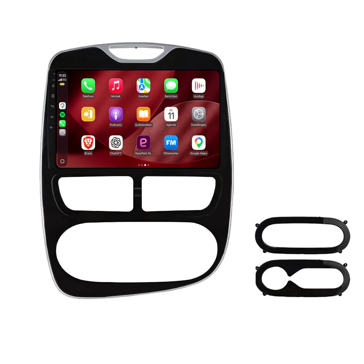 Renault Clio 4 CarPlay & Android Auto radio | 2013 to 2015 | 9 inch | Android 15