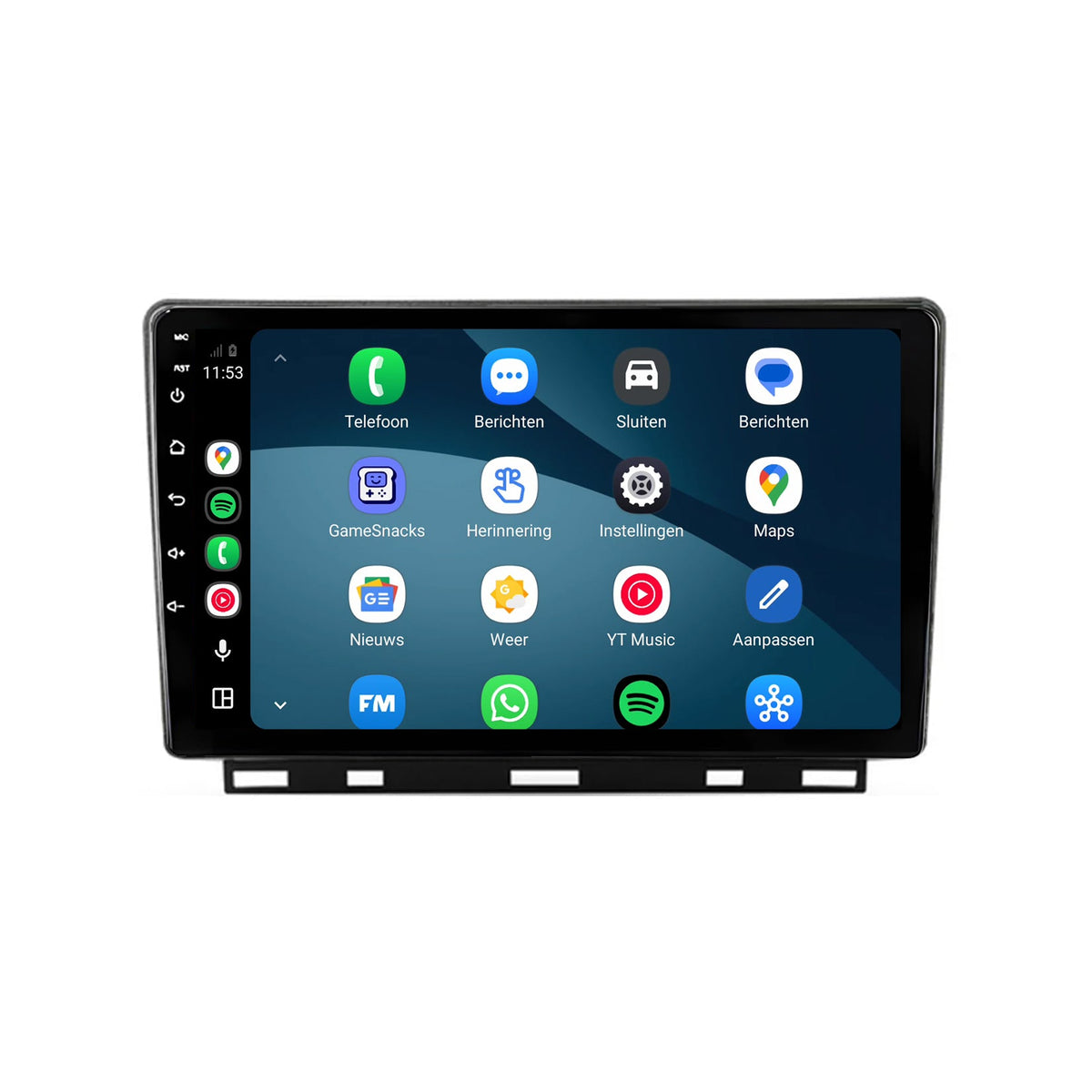 Radio con CarPlay y Android Auto para Renault Clio 5 | 2019 a 2025 | 9 pulgadas | Android 15 | CTX-7485