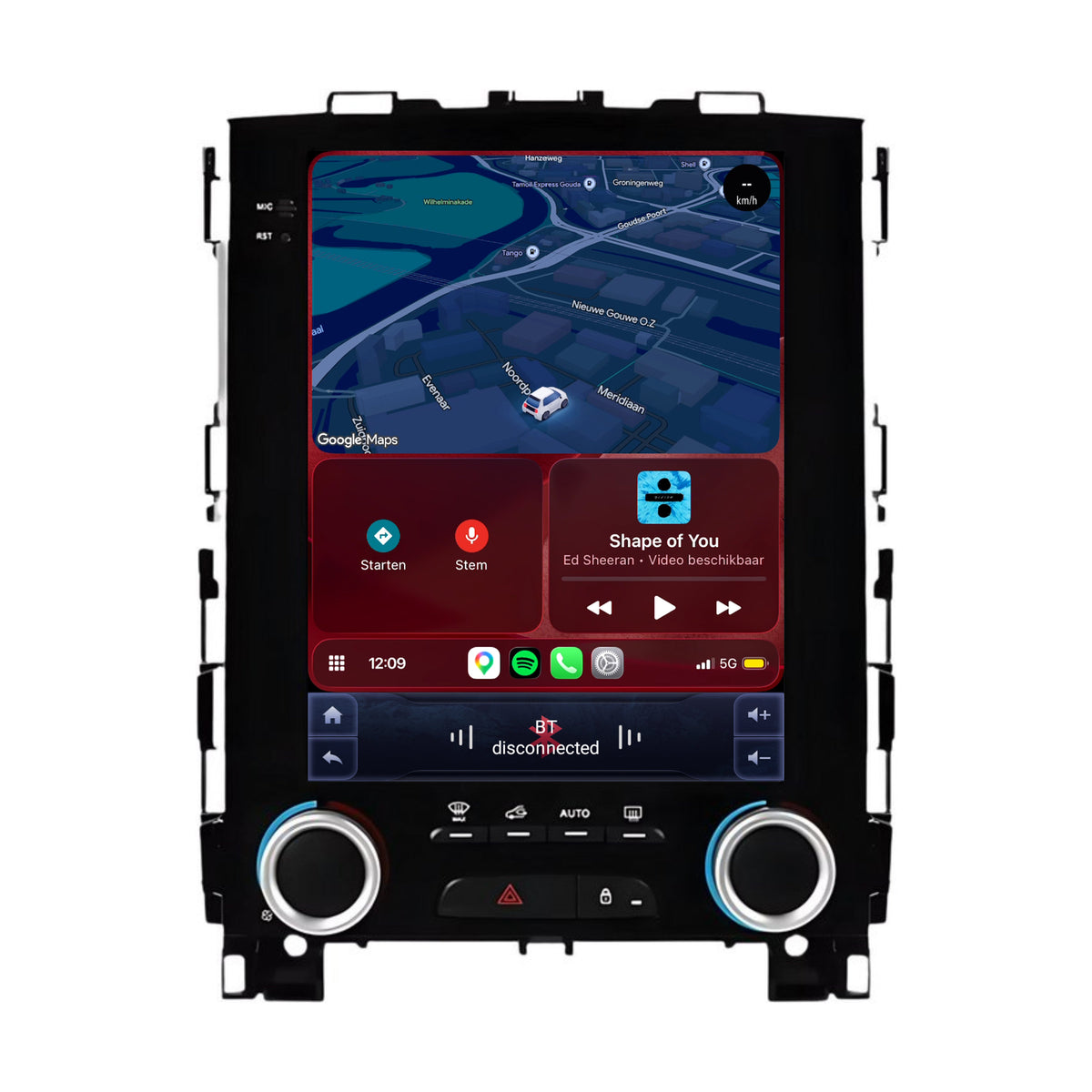 Renault Talisman CarPlay & Android Auto radio | 2016 to 2022 | 9.7 inch | Android 15 | CTX-7488