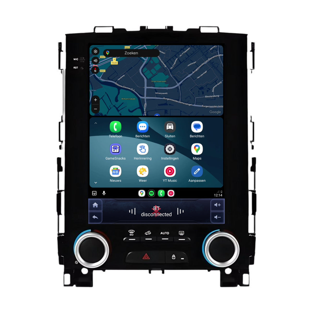 Renault Talisman CarPlay & Android Auto radio | 2016 to 2022 | 9.7 inch | Android 15 | CTX-7488