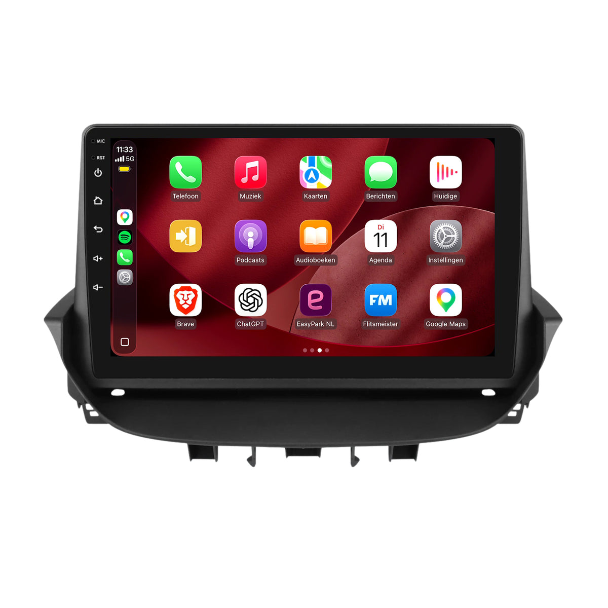 Autoradio CarPlay & Android Auto pour Renault Laguna 2 | 2001 à 2007 | 9 pouces | Android 15 | CTX-7434