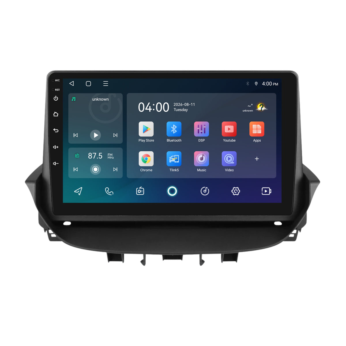 Autoradio CarPlay & Android Auto pour Renault Laguna 2 | 2001 à 2007 | 9 pouces | Android 15 | CTX-7434